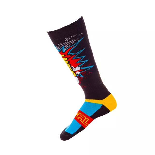 O'neal Pro MX Socken Einheitsgröße Braaapp schwarz/multi 2022 Oneal