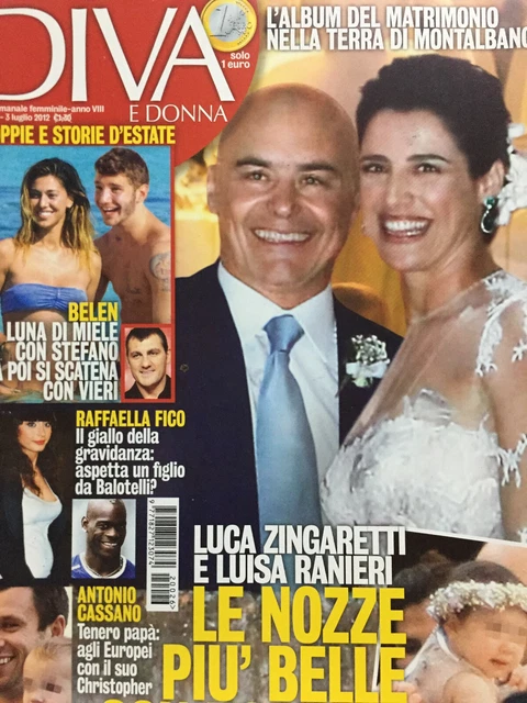 DIVA 2012 RANIERI-LUCA ZINGARETTI,GIANNA NANNINI