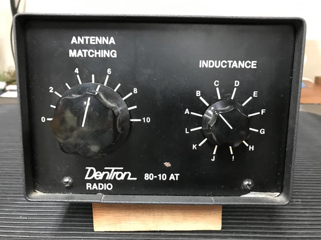Antenne Radio Dentron 80-10 AT - Tuner à Inductance Matching Pour Radio HAM K9 (pour Pièces)