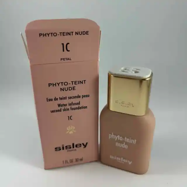 Sisley Phyto-Teint Nude Water Infused Second Skin Foundation - 1C Petal - NIB