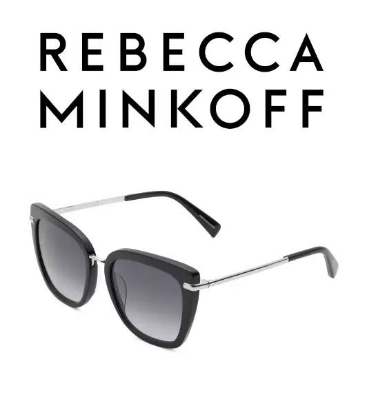 REBECCA MINKOFF Bessie 54MM Black Gradient Cat Eye Sunglasses NEW MSRP $198