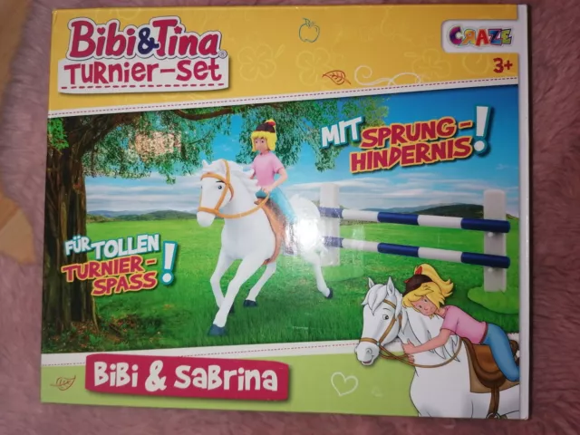 Turnierset Bibi und Tina, Bibi und Sabrina, Craze, kaum bespielt, in OVP