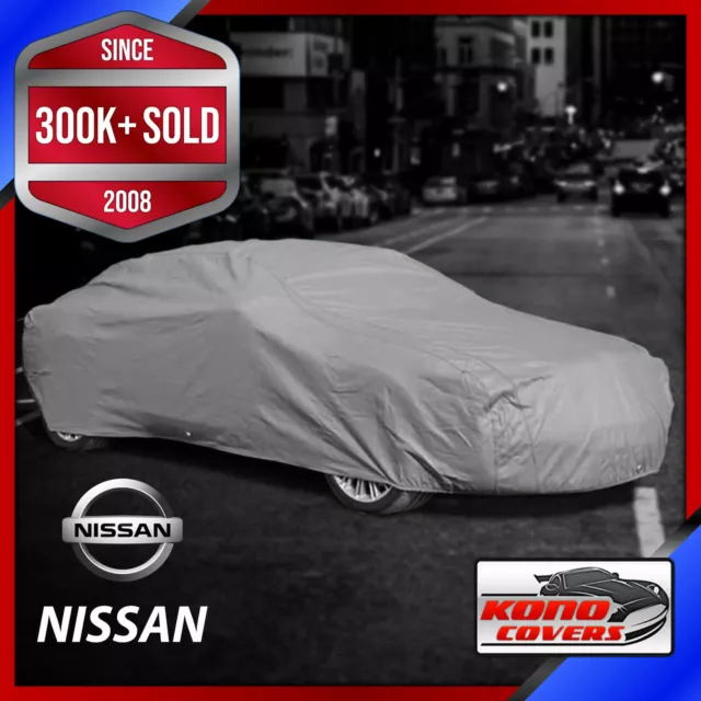 Waterproof Car Cover Compatible with Nissan 370z Roadster/370z All Weather  Outdoor Car Covers Waterproof Breathable Large Car Cover with Zipper,Custom
