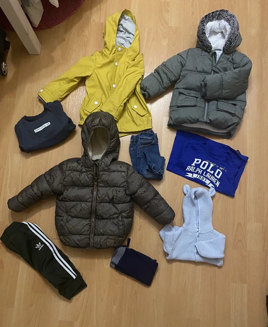 Pacchetto vestiti ragazzo - età neonato fino a 3 anni - Next/Joules/M&S/Adidas
