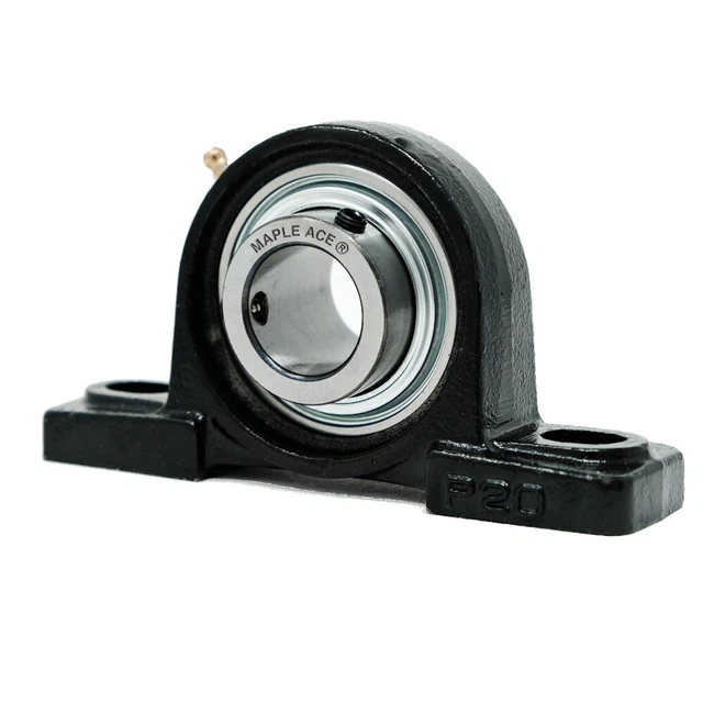 UCP211-32 Pillow Block Bearing 2" Bore, 2-Bolt, Self-Aligning, Solid Base (Qty6