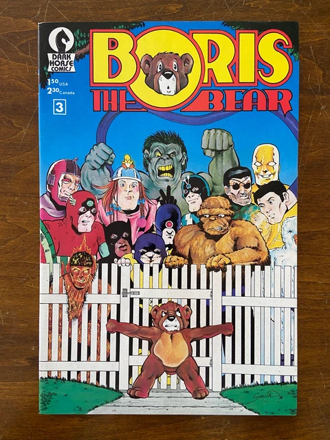 BORIS THE BEAR #3 (Dark Horse, 1986) VF