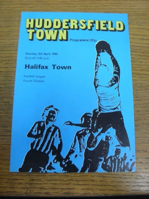 05/04/1980 Huddersfield Town v Halifax Town  . FREE POSTAGE on all UK Orders.