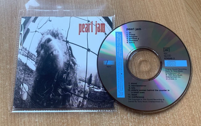 PEARL JAM - Vs - Cd Album (1993) 12 Tracks - DISC & FRONT COVER ONLY ⭐