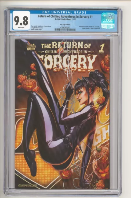 Return of Chilling Adventures of Sorcery #1 Jamie Tyndall Variant CGC 9.8