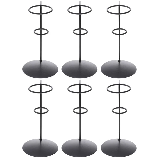 6 Pcs Ice Ice Cream Stand Iron Displaying Iron Cone Holder for Shop