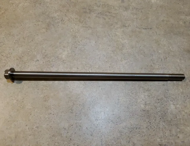 Titanium Grade 5 (6Al-4V) M8-1.25 x 250mm HH Flange Bolt