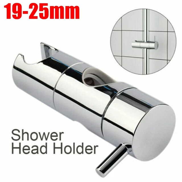 Adjustable Height and Angle ABS Chrome Plated Shower Head Holder Bracket
