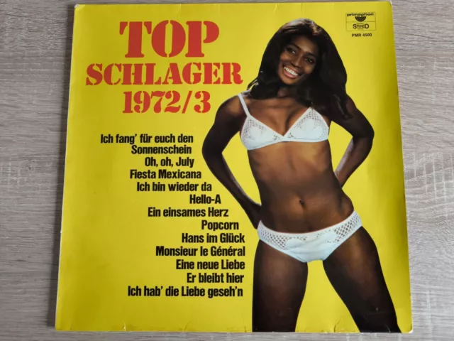 TOP SCHLAGER 1972/3📀📀📀LP/Schlager/Pop/Kulthits/Vinyl/SEHR SELTEN! Various📀📀