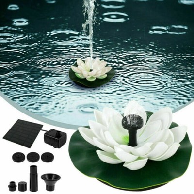 1.8w Fontana SOLARE POMPA stagno pompa dell'acqua gioco Fontana FILTRO Net 180l/h 