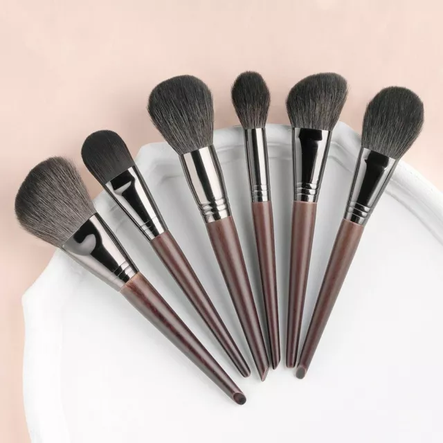 6Pcs-24Pcs Set Profesional Cosmético Maquillaje Cara Brocha Mezcla Kit 2