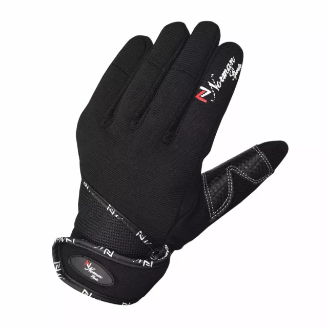 Motorcycle Motorbike Lightweight Spring Summer Gloves Black Spartan 2