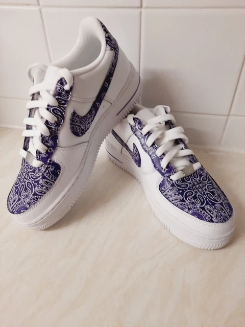 Air force 1 bandana viola Clearance