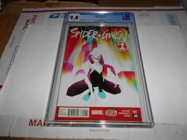 Spider-Gwen #1 Cgc 9.8 2015 1St Print (Combined Shipping Available)