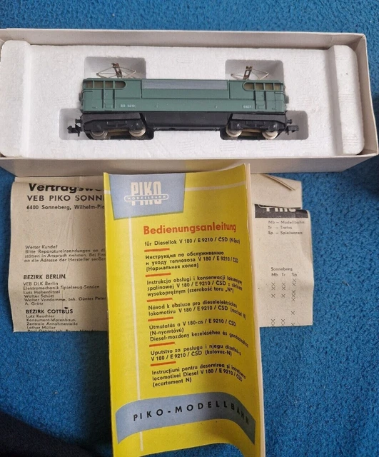 Locomotive PIKO 118 086-8 DR – Échelle N 1/160 – En Boîte