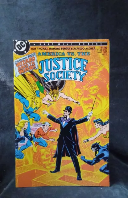 America vs. the Justice Society #3 1985 DC Comics Comic Book