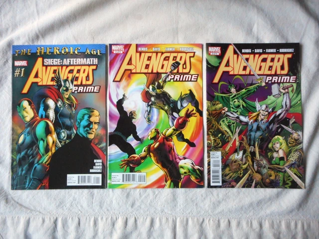 Avengers Prime N°1 À 5 Run Complet Vo État Neuf / Near Mint / Mint