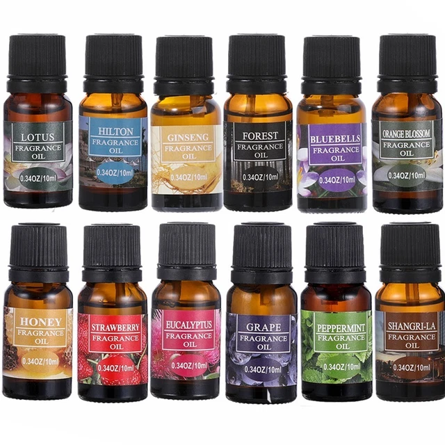 Bougies Diffuseurs Aromathérapie Huile Parfum Halloween Ambre Verre Bouteille