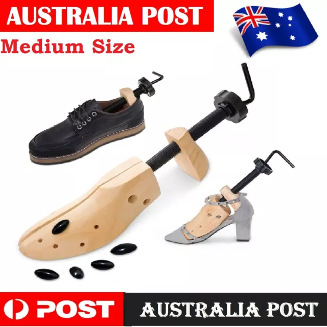 2-Way Wooden Adjustable Shoe Stretcher Expander Men Women Boot Shoes Stretcher