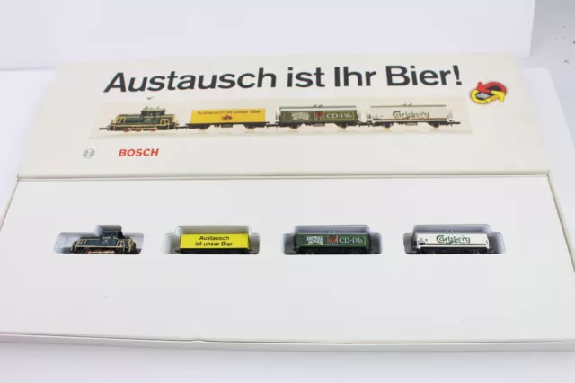 8103 Märklin Set Train de Marchandises Bosch " Échange Est Leur Bière 1985 Voie