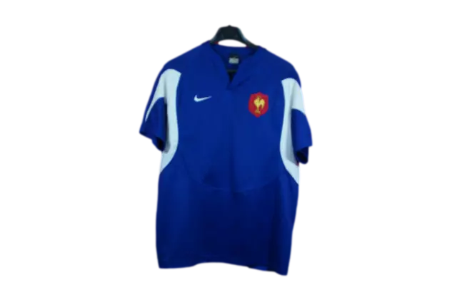 Maillot rugby vintage équipe de France domicile