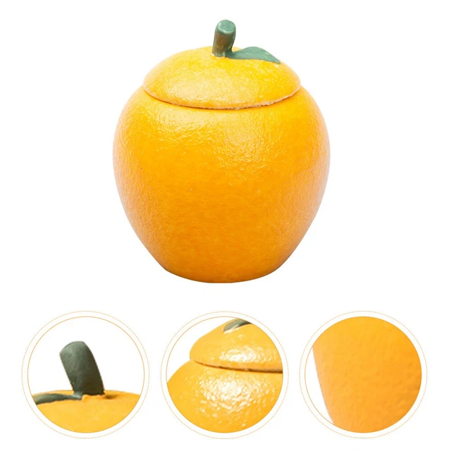 Orange Tee Jar Protein Pulver Kanister Tragbare Tee Jar