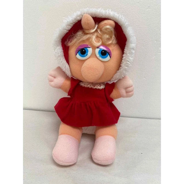 Vintage Miss Piggy Muppet Babies Plush Stuff Animal