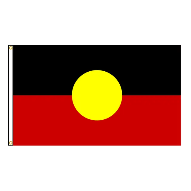 Aboriginal Flag Australia Native 2x3ft or 3x5ft/60x90cm or 90x150cm
