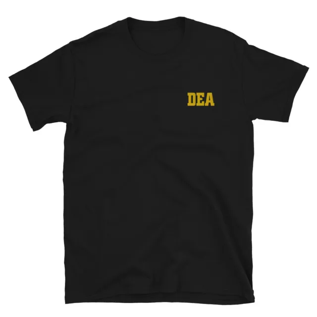 DEA, Drug Enforcement Administration Embroidered Unisex T-Shirt, Gift