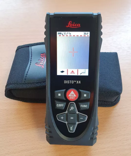 Télémètre Laser LEICA DISTO X4 intérieur extérieur avec caméra