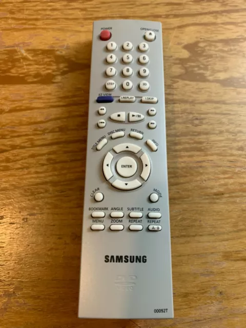 Samsung Dvd Remote Control  00092T, Tested, Gently Used