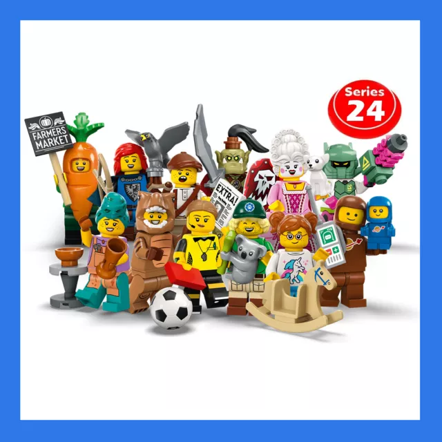 Lego 71037 Minifigures Originali - Serie 24 - Scegli Il Personaggio