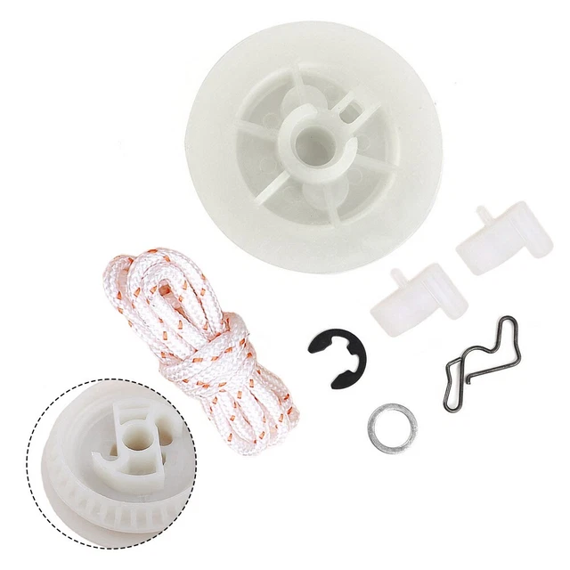 Kit De Démarreur Pour Tronçonneuse STIHL – Corde, Ressort, Poulie, Poignée – Compatible MS290, MS310, MS390, 029, 039 - 4