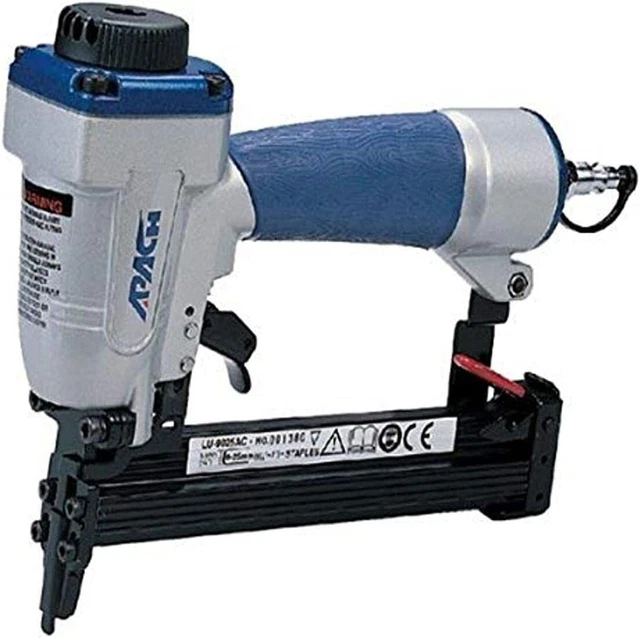 APACH LU-9025AC 18 Gauge Stapler for 1/4-Inch Crown 5/16-Inch to 1-Inch Staples