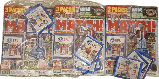 MATCH MAGAZINE 16TH Dec 2025. 50 Biggest Moments of 2025 + Panini EFL ...