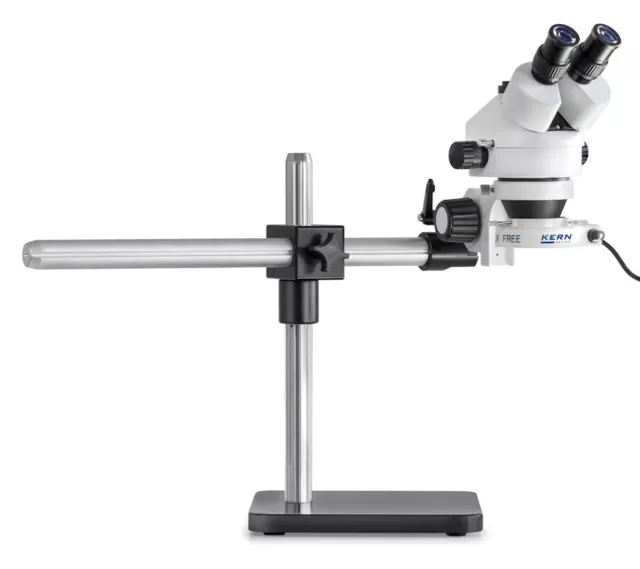 Stereomikroskop-Set [Kern OZL-9] Vordefiniert mit Universalständer & Beleuchtung