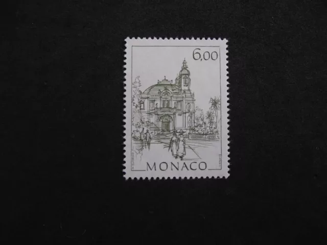 Monaco 1984 Bygone Monaco: Teatro dell'Opera di Monte Carlo.   6 fr. verde.   Nuovo di zecca.