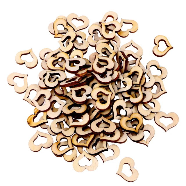 100 Anneaux En Bois Naturel 60 Mm – Cercles Non Vernis Pour Bijoux, Artisanat, Macramé, Porte-Clés & Déco DIY