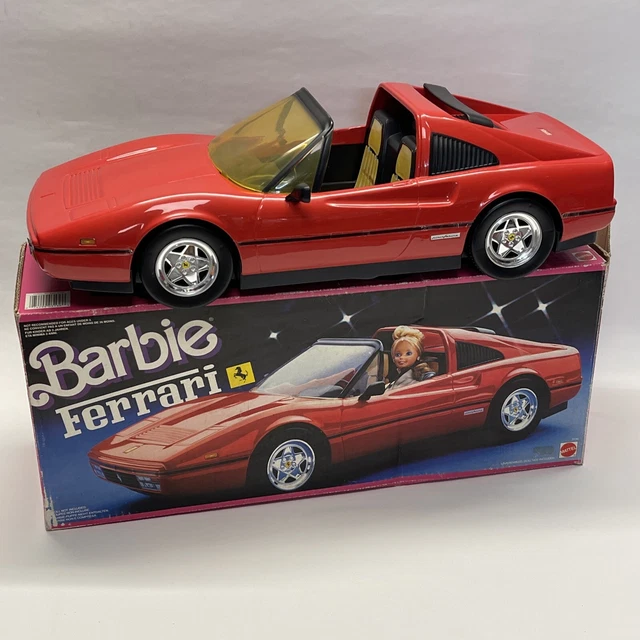 Vintage 1987 Mattel Barbie Ferrari Car 3136 Red