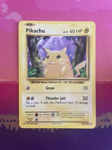 POKEMON EVOLUTIONS Pikachu 35/108 Normal + Reverse Holo PGS 8.5 LOT EN   94.00 - PicClick UK