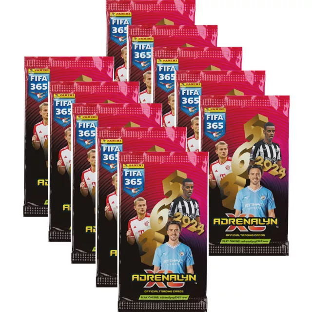 Carte collezionabili Panini FIFA 365 - 2024 Adrenalyn XL - 10 Booster