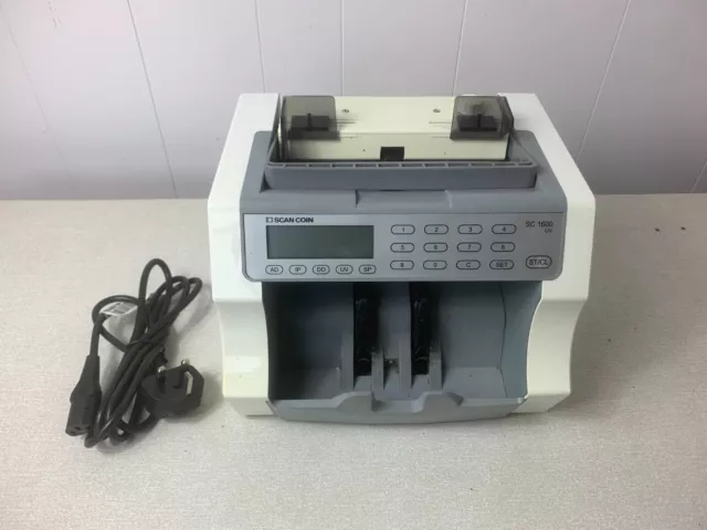 Scan Coin SC 1600 UV Counter Machine
