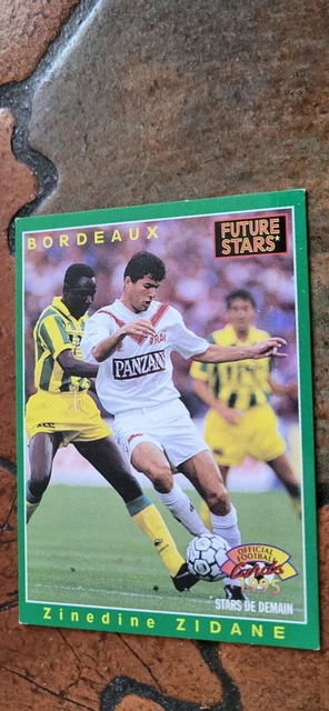 Carte Panini Zinedine Zidane - Équipe De France - Saison 1995 - #r16