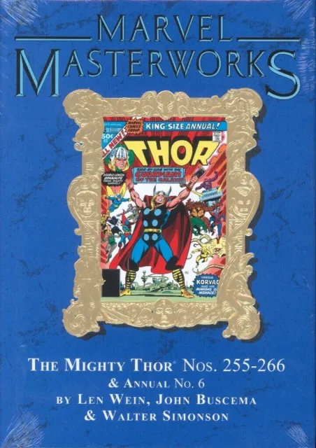 Marvel Masterworks Mighty Thor Hc Vol 16-251 Gold Variant New-Sealed