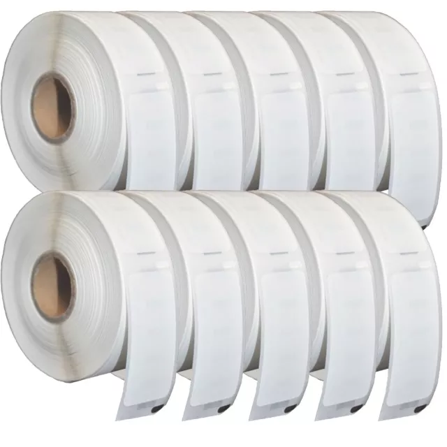 Refresh Cartridges Replacement 10x 99012 Address Roll For Dymo Label Printers