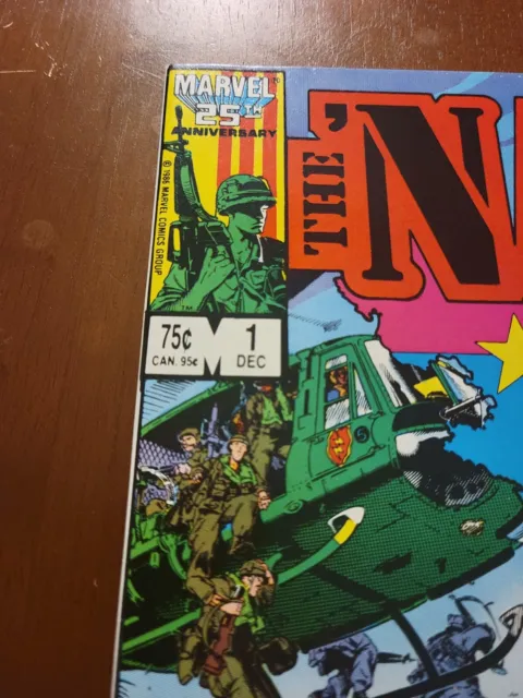 Marvel The 'Nam #1 copper age comic books 1986 Vietnam War NM- 9.2 2